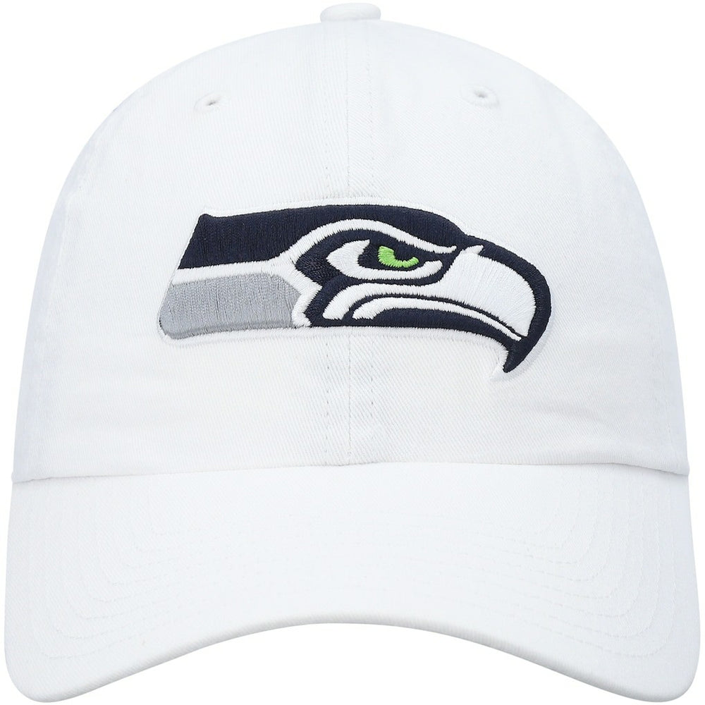 47 brand Seattle Seahawks '47 Clean Up Adjustable Hat White