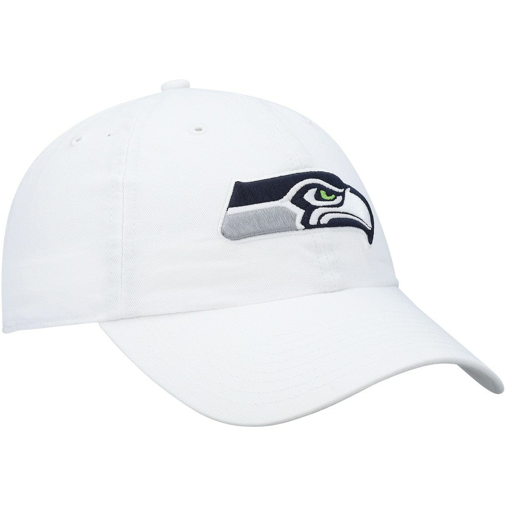 47 brand Seattle Seahawks '47 Clean Up Adjustable Hat White