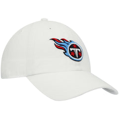 47 brand Tennessee Titans '47 Clean Up Adjustable Hat White