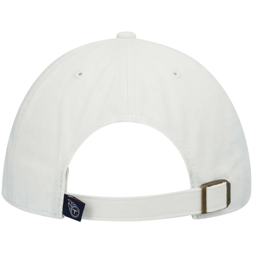 47 brand Tennessee Titans '47 Clean Up Adjustable Hat White