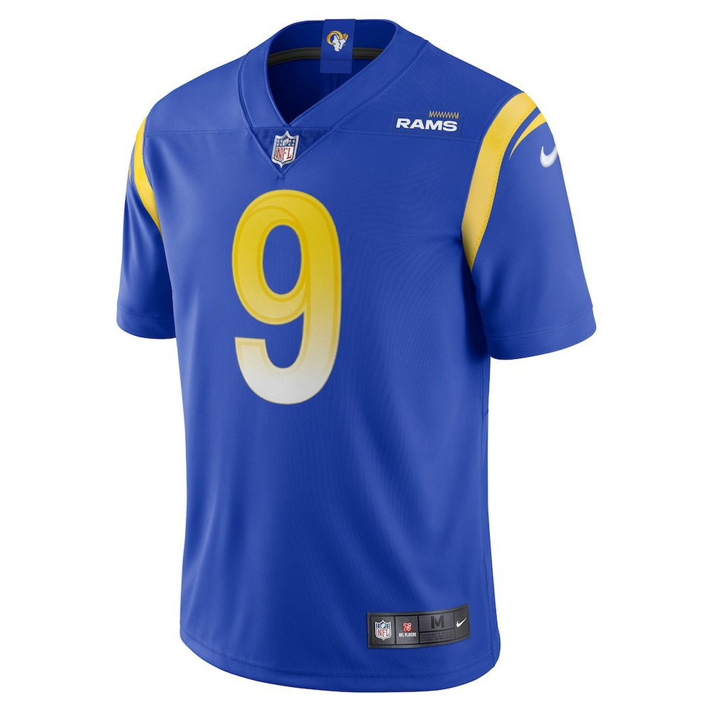 Nike Matthew Stafford Los Angeles Rams Vapor Limited Jersey Royal