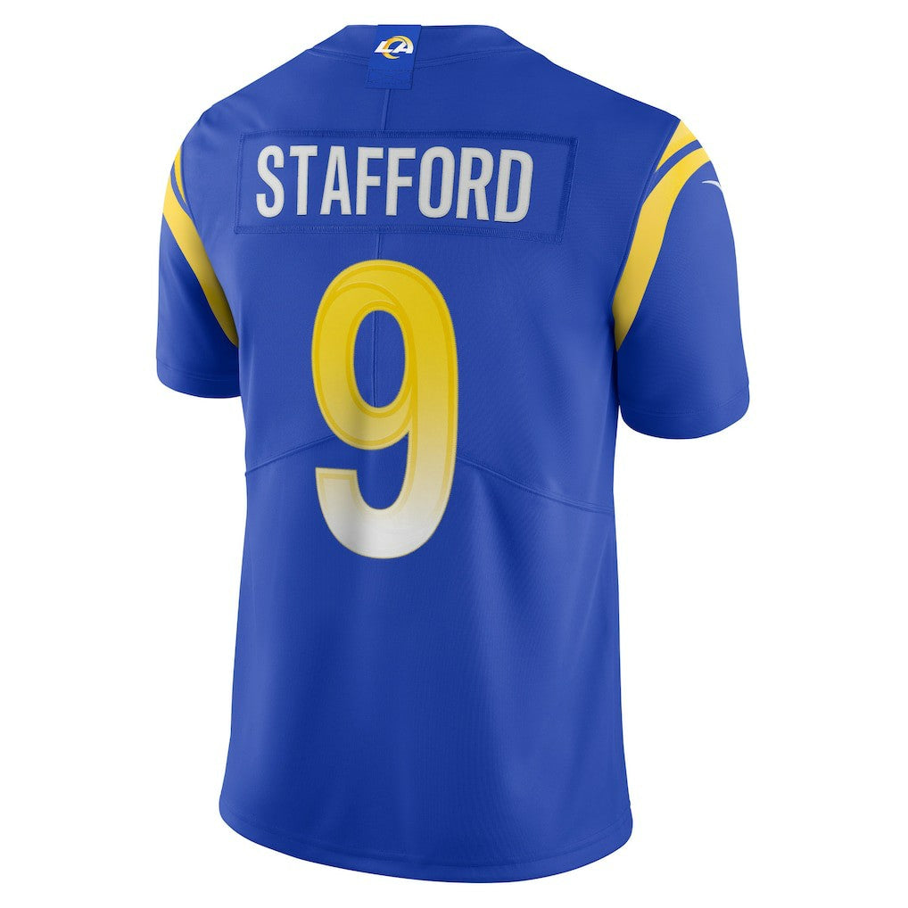 Nike Matthew Stafford Los Angeles Rams Vapor Limited Jersey Royal