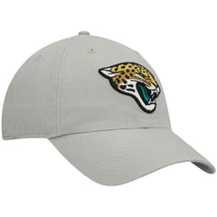 47 brand Jacksonville Jaguars '47 Logo Clean Up Adjustable Hat Gray