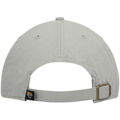 47 brand Jacksonville Jaguars '47 Logo Clean Up Adjustable Hat Gray