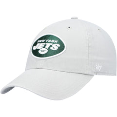 47 brand New York Jets '47 Clean Up Adjustable Hat Gray