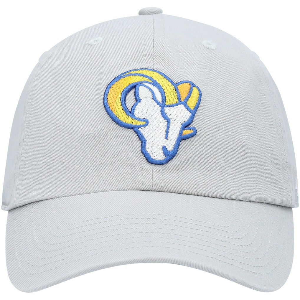 47 brand Los Angeles Rams '47 Logo Clean Up Adjustable Hat Gray
