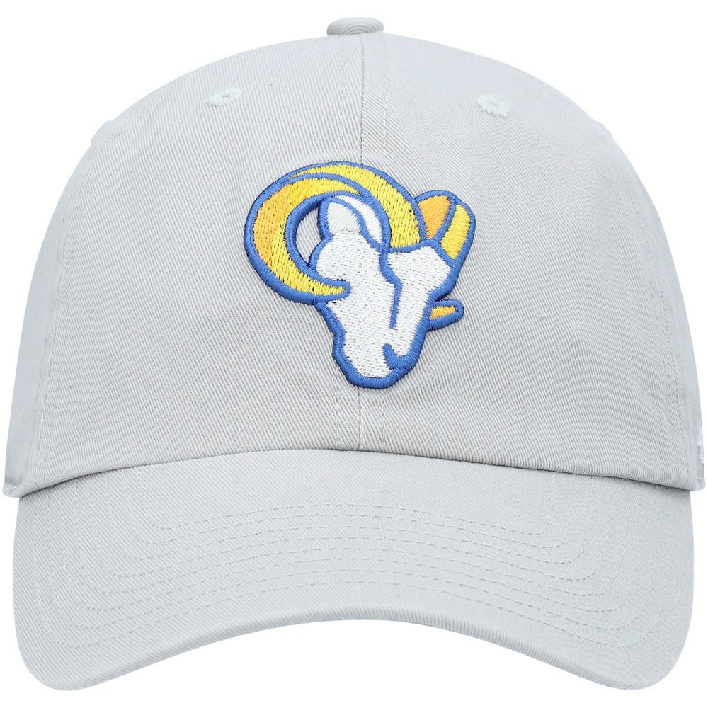 47 brand Los Angeles Rams '47 Logo Clean Up Adjustable Hat Gray