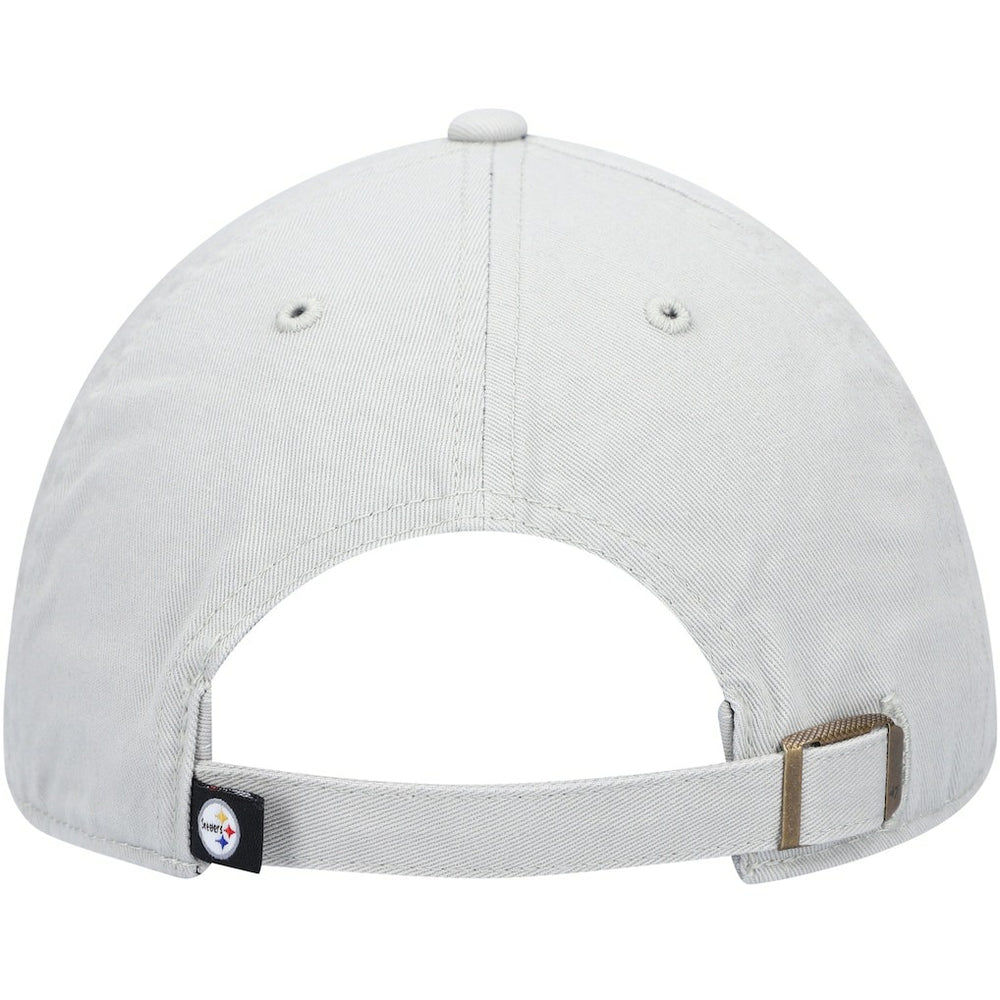 47 brand Pittsburgh Steelers '47 Clean Up Adjustable Hat Gray
