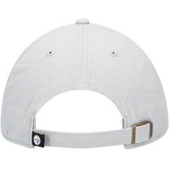 47 brand Pittsburgh Steelers '47 Clean Up Adjustable Hat Gray