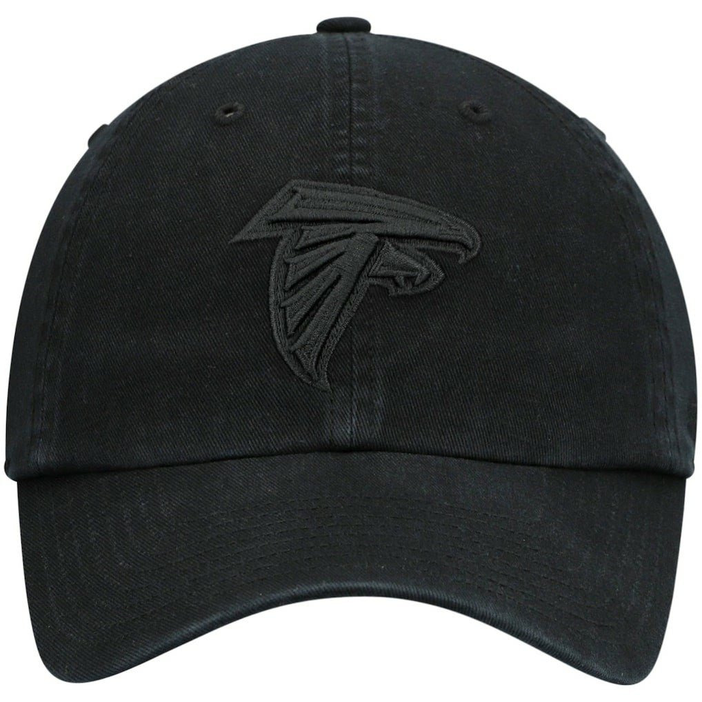 47 brand Atlanta Falcons '47 Team Tonal Clean Up Adjustable Hat Black