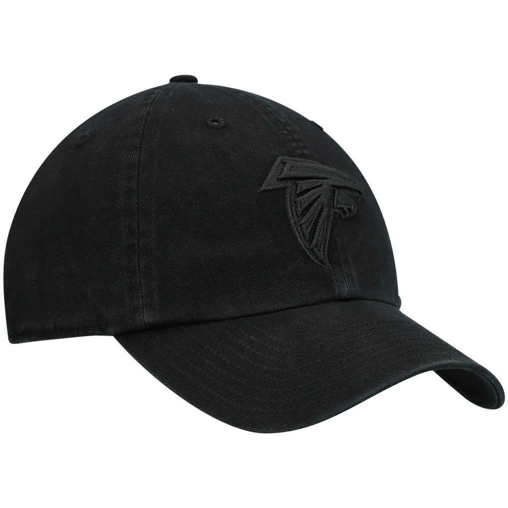 47 brand Atlanta Falcons '47 Team Tonal Clean Up Adjustable Hat Black