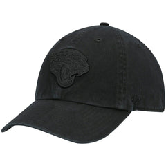 47 brand Jacksonville Jaguars '47 Team Tonal Clean Up Adjustable Hat Black