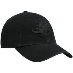 47 brand Miami Dolphins '47 Team Tonal Clean Up Adjustable Hat Black