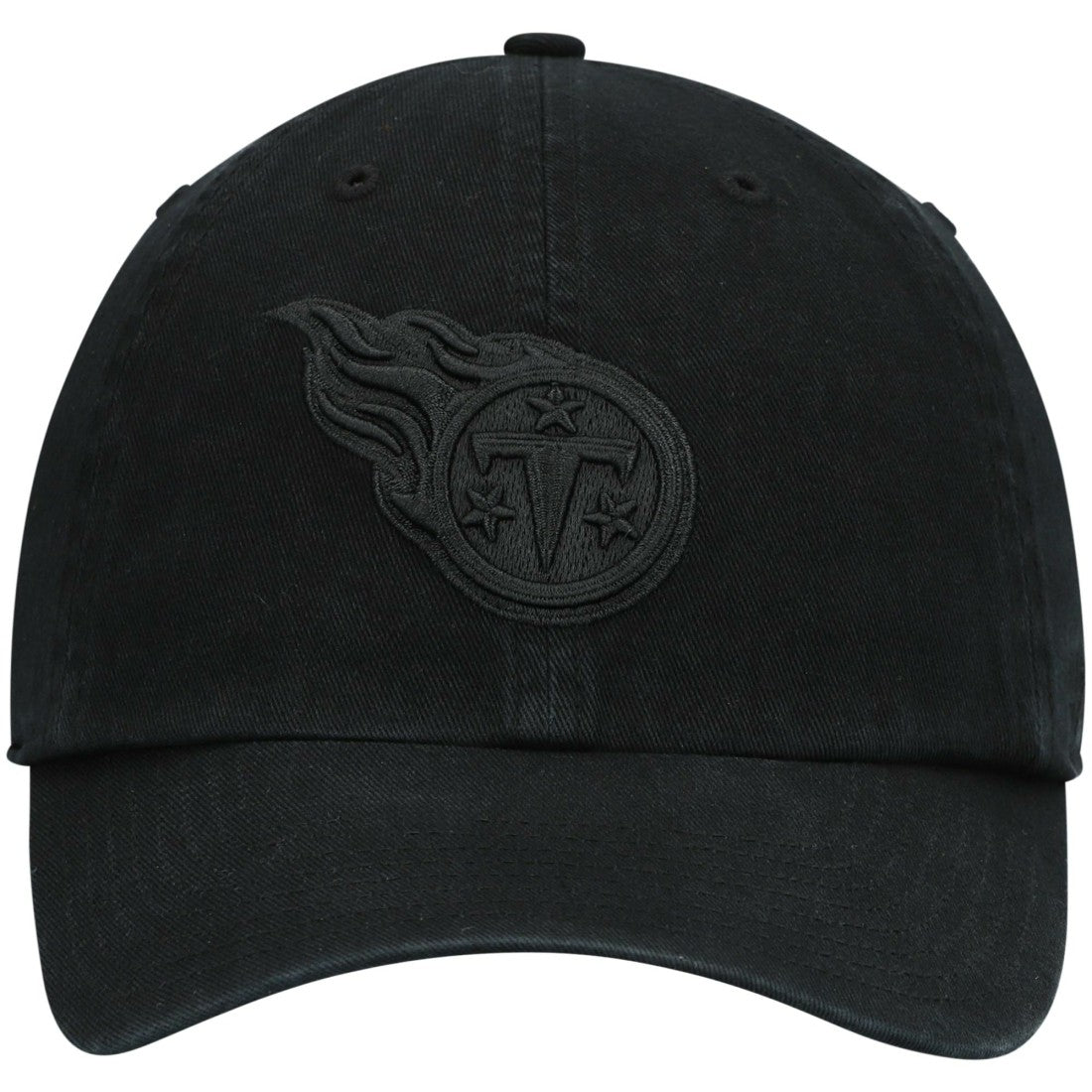 47 brand Tennessee Titans '47 Team Tonal Clean Up Adjustable Hat Black