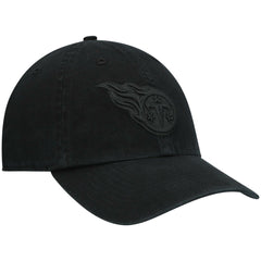 47 brand Tennessee Titans '47 Team Tonal Clean Up Adjustable Hat Black