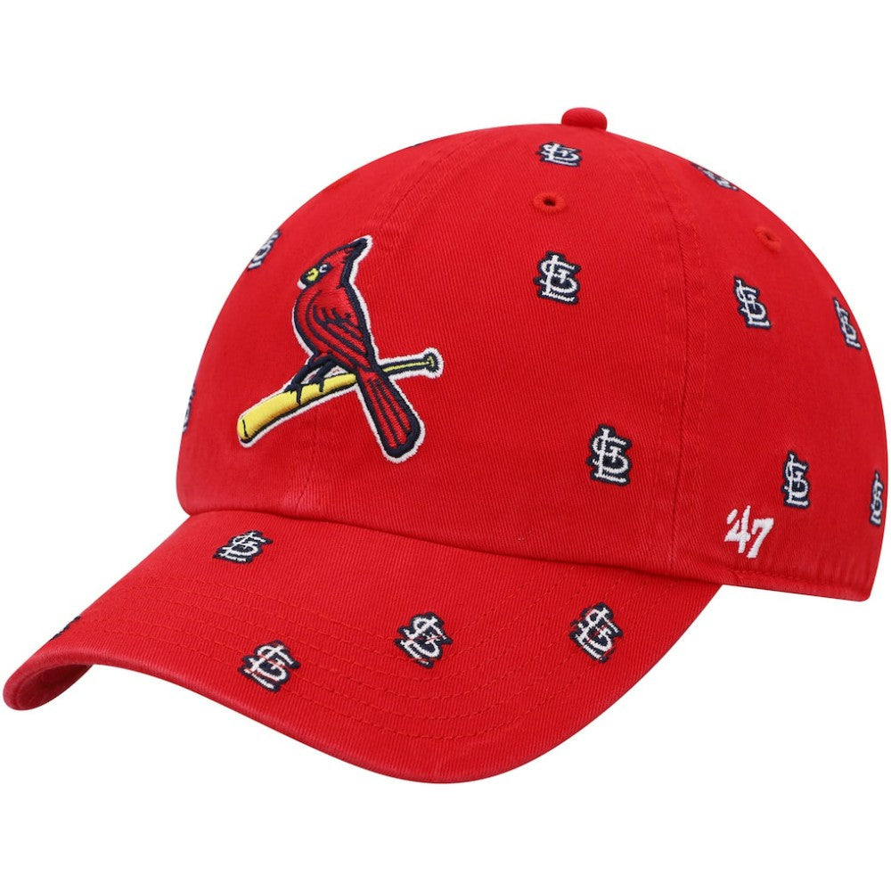 St. Louis Cardinals '47 Confetti Clean Up Adjustable Hat - Red - 47 brand on Sale