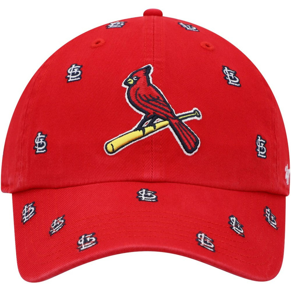 St. Louis Cardinals '47 Confetti Clean Up Adjustable Hat - Red - 47 brand on Sale