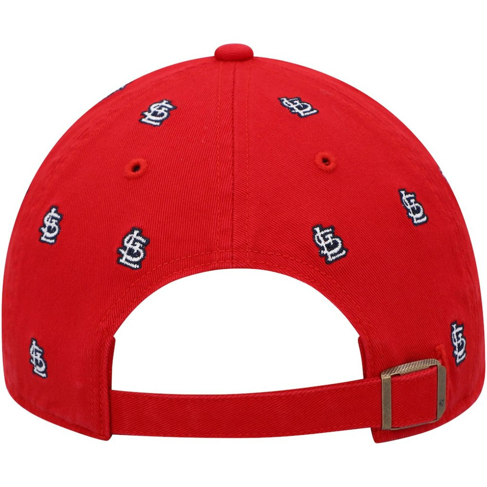 St. Louis Cardinals '47 Confetti Clean Up Adjustable Hat - Red - 47 brand on Sale