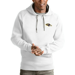 Baltimore Ravens Antigua Logo Victory Pullover Hoodie White