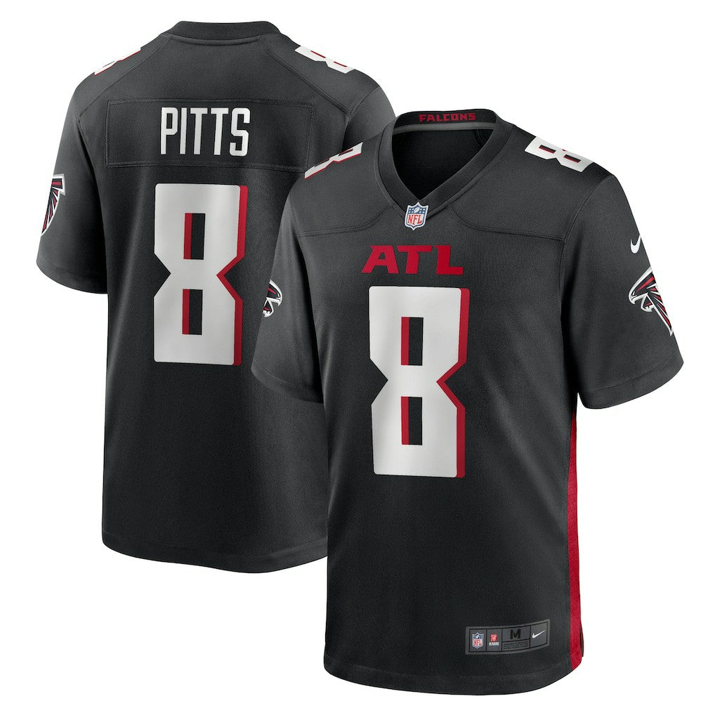Nike Kyle Pitts Sr. Atlanta Falcons Youth Game Jersey Black