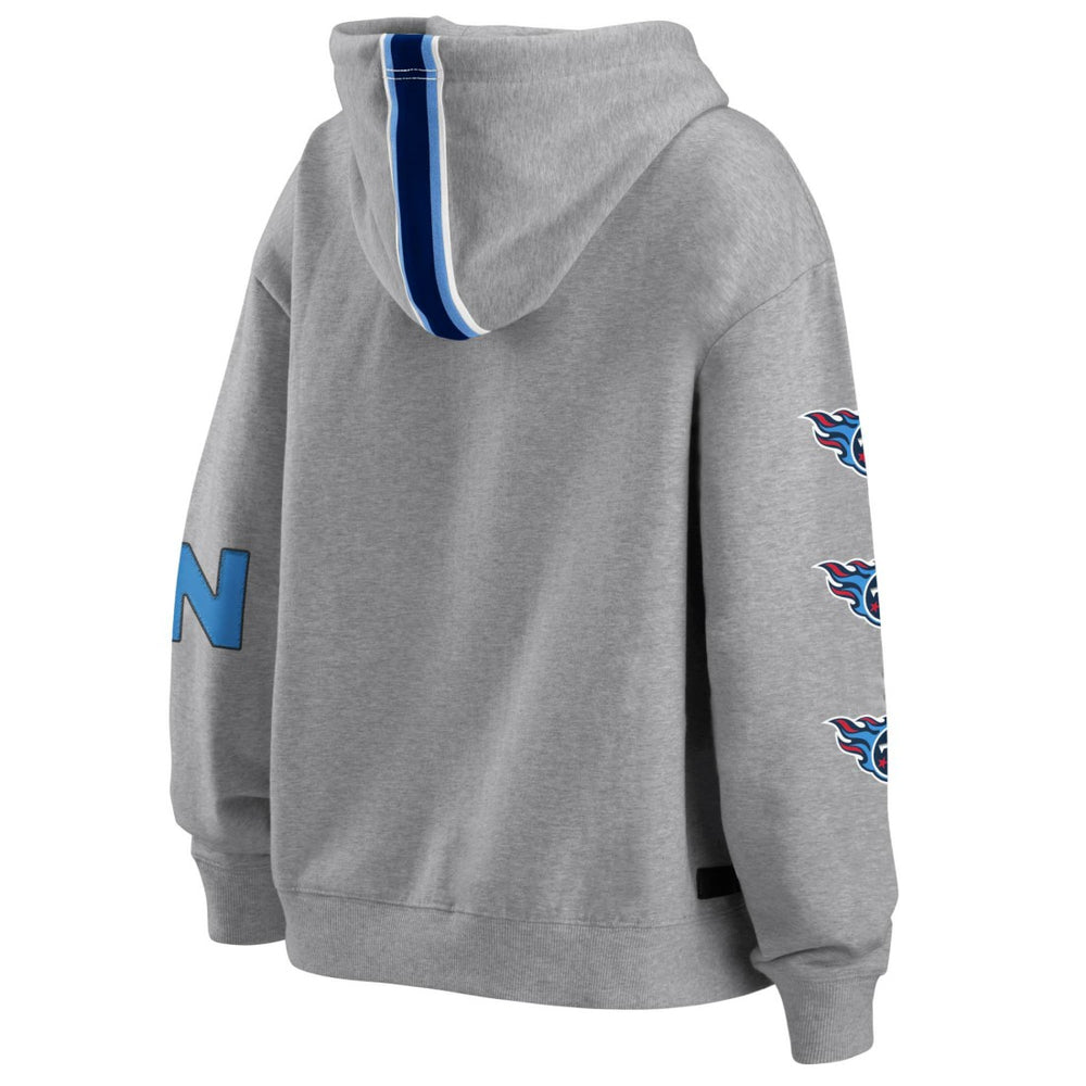 Tennessee Titans WEAR by Erin Andrews Women's Full-Zip Hoodie Gray