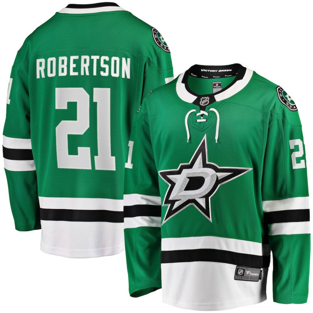 Jason Robertson Dallas Stars Fanatics Home Breakaway Replica Jersey - Kelly Green - NHL 4325955