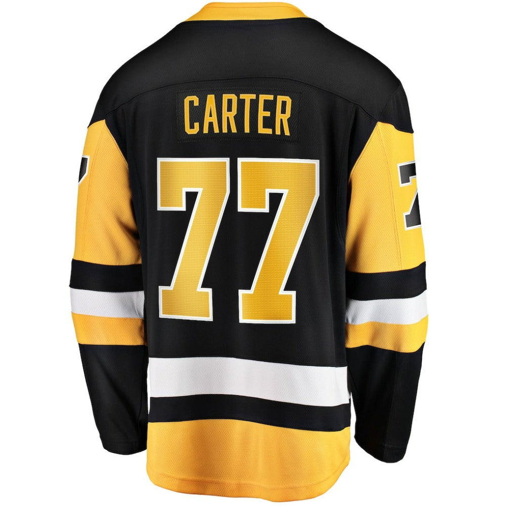 Jeff Carter Pittsburgh Penguins Fanatics Home Breakaway Replica Jersey - Black - NHL 4325956