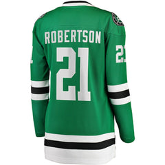 Jason Robertson Dallas Stars Fanatics Women's Home Breakaway Jersey - Kelly Green - NHL 4325974