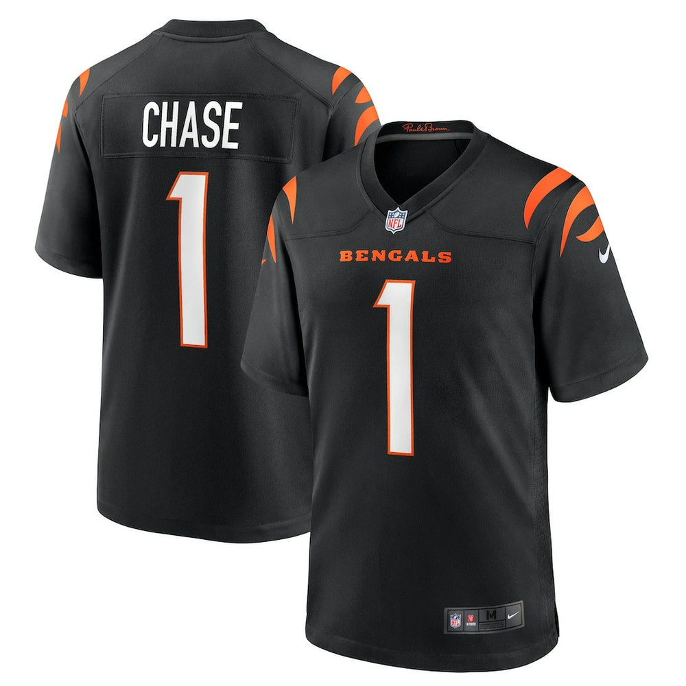 Nike Ja'Marr Chase Cincinnati Bengals Game Jersey Black
