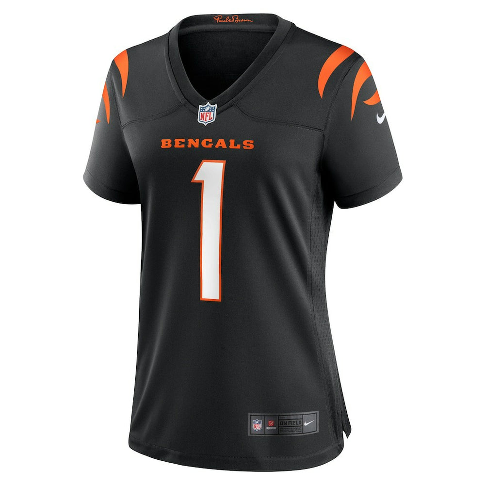 Nike Ja'Marr Chase Cincinnati Bengals Women's Game Jersey Black