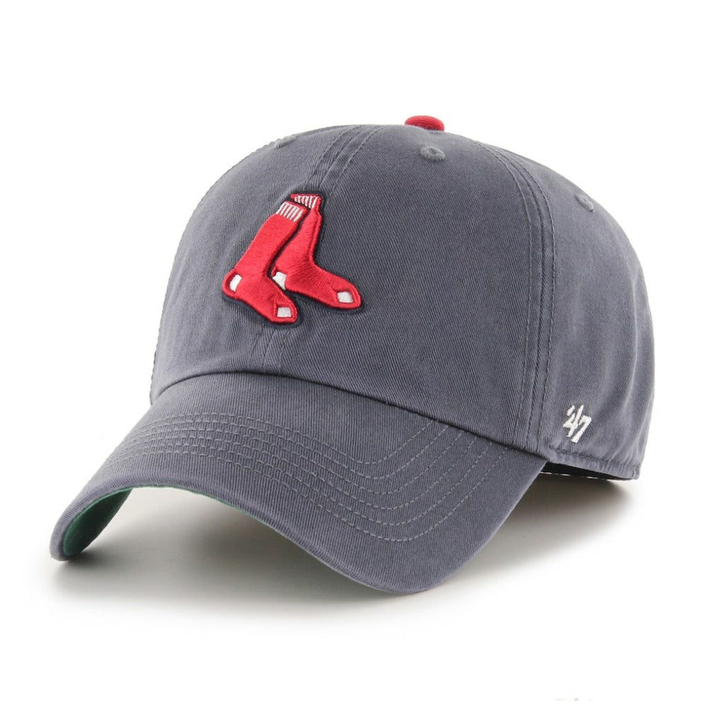 Boston Red Sox '47 Alternate Logo Franchise Fitted Hat - Heathered Navy - 47 brand Online