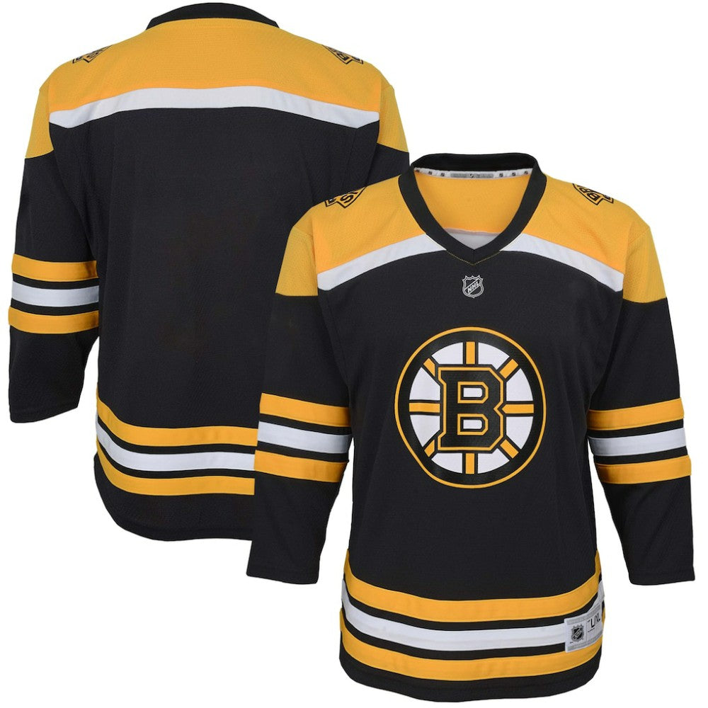 Boston Bruins Youth Home Replica Blank Jersey - Black - NHL 4328529