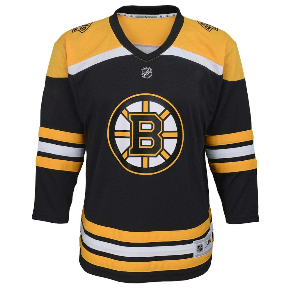 Boston Bruins Youth Home Replica Blank Jersey - Black - NHL 4328529