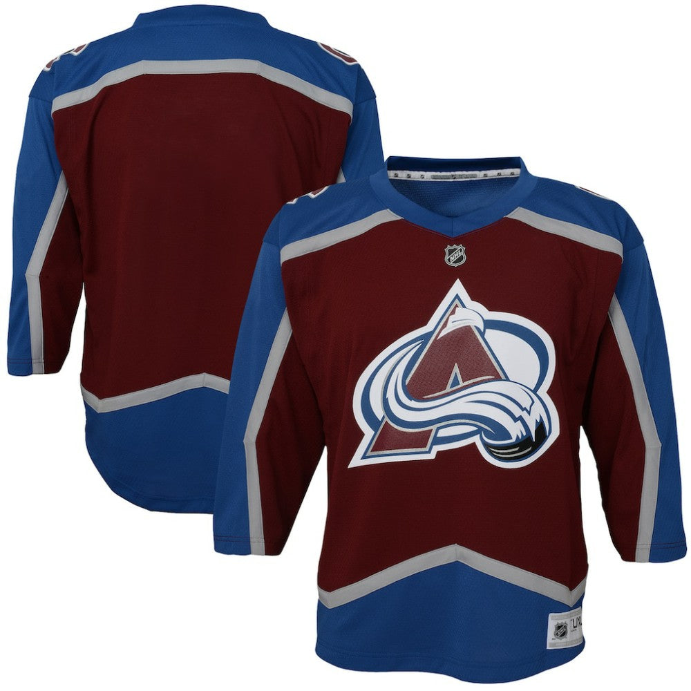 Colorado Avalanche Youth Home Blank Replica Jersey - Burgundy - NHL 4328531