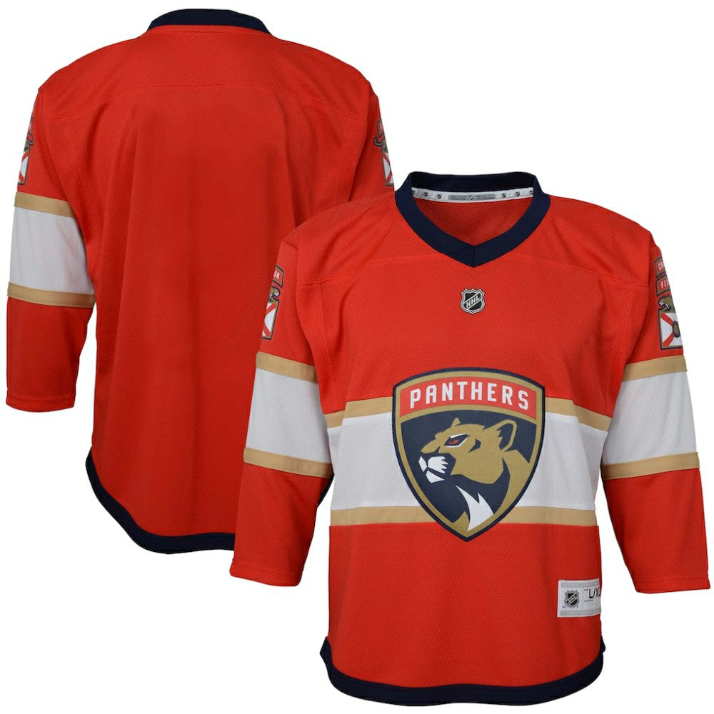 Florida Panthers Youth Home Replica Blank Jersey - Red - NHL 4328534
