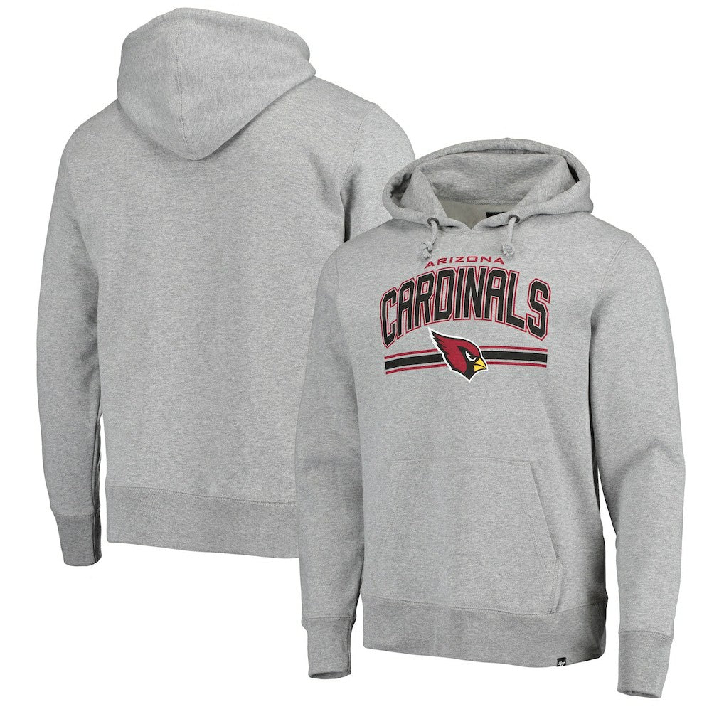 47 brand Arizona Cardinals '47 Foundation Pullover Hoodie Gray