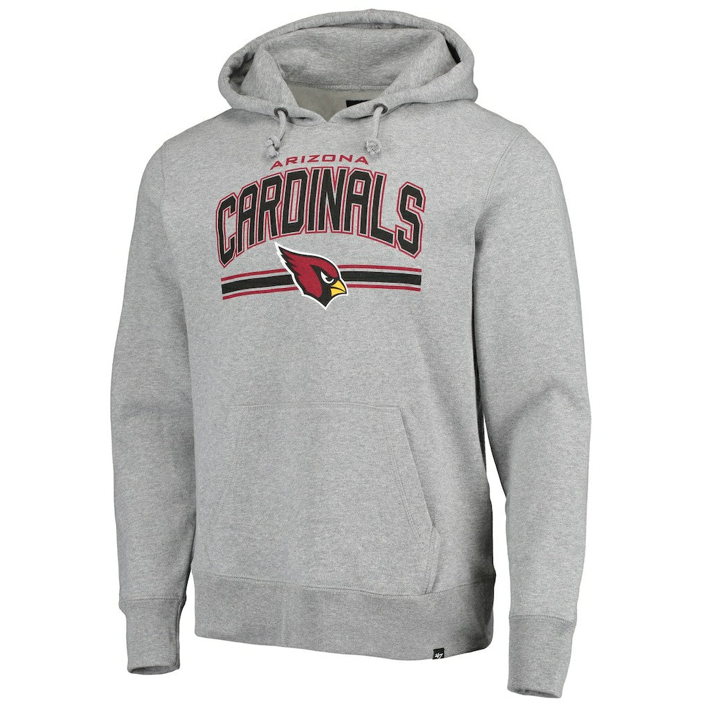 47 brand Arizona Cardinals '47 Foundation Pullover Hoodie Gray