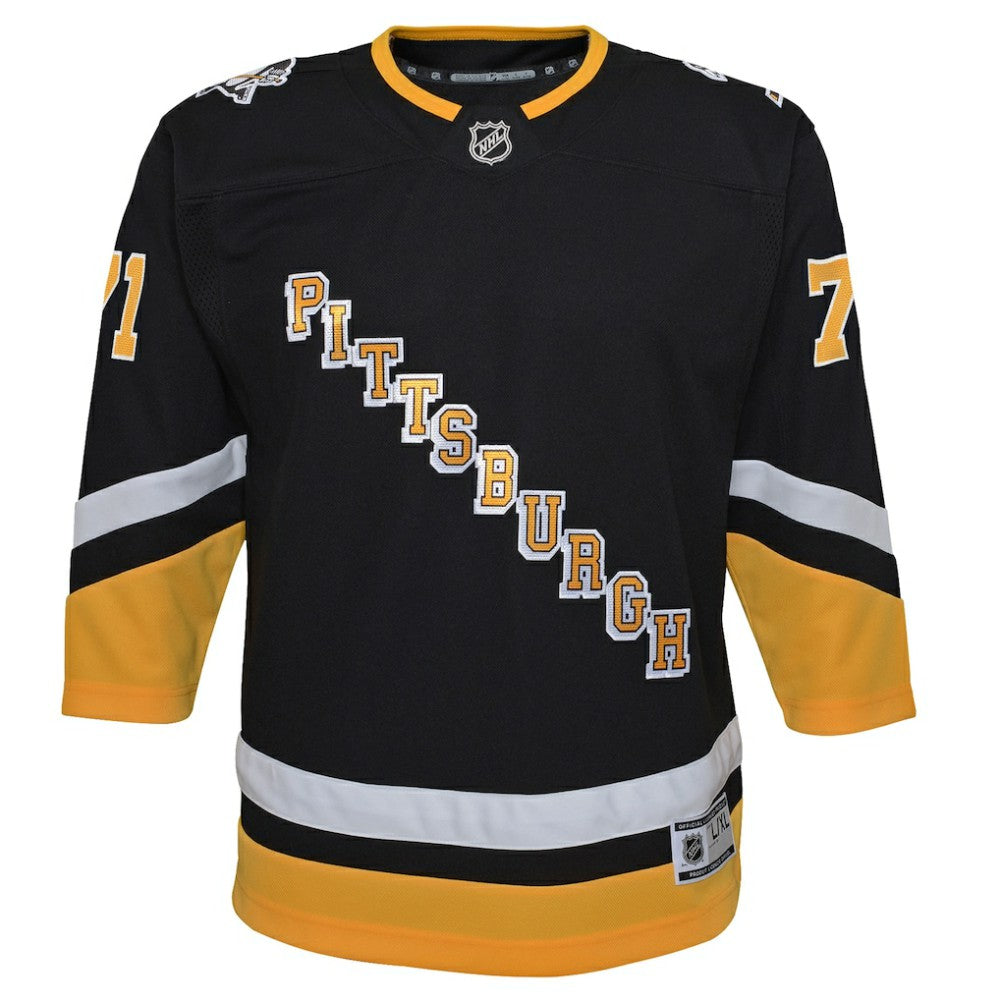 Evgeni Malkin Pittsburgh Penguins Youth 2021/22 Alternate Premier Player Jersey - Black - NHL 4331271