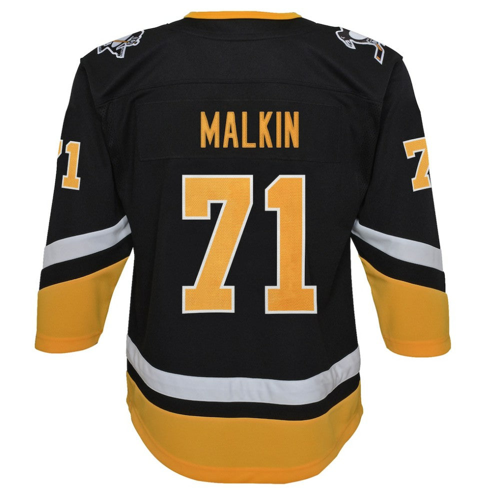 Evgeni Malkin Pittsburgh Penguins Youth 2021/22 Alternate Premier Player Jersey - Black - NHL 4331271