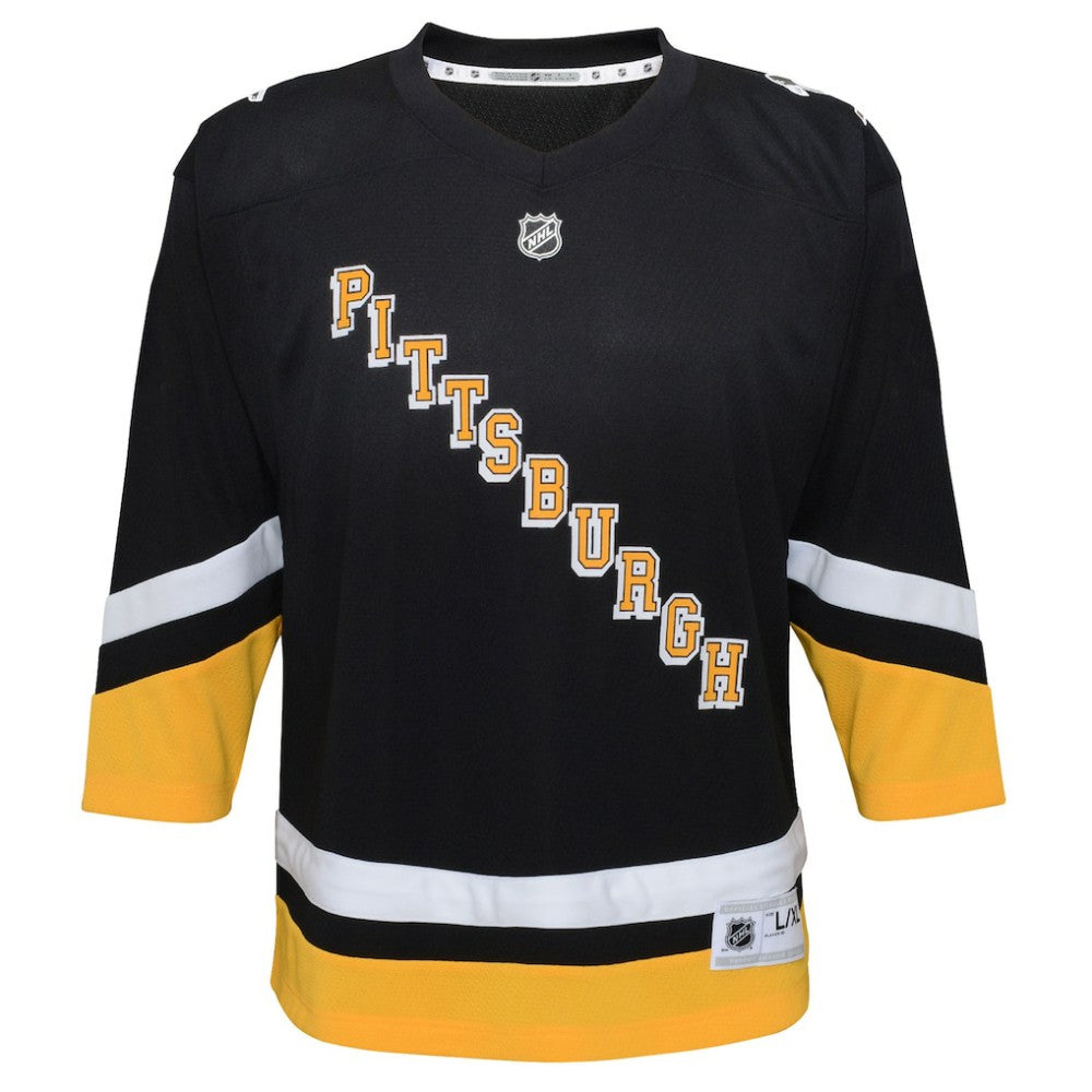 Pittsburgh Penguins Youth 2021/22 Alternate Replica Jersey - Black - NHL 4331275