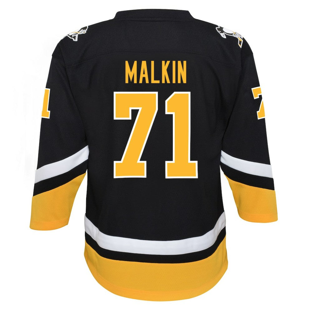 Evgeni Malkin Pittsburgh Penguins Youth 2021/22 Alternate Replica Player Jersey - Black - NHL 4331281