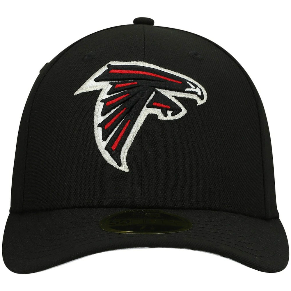 Atlanta Falcons New Era Omaha Low Profile 59FIFTY Fitted Hat Black