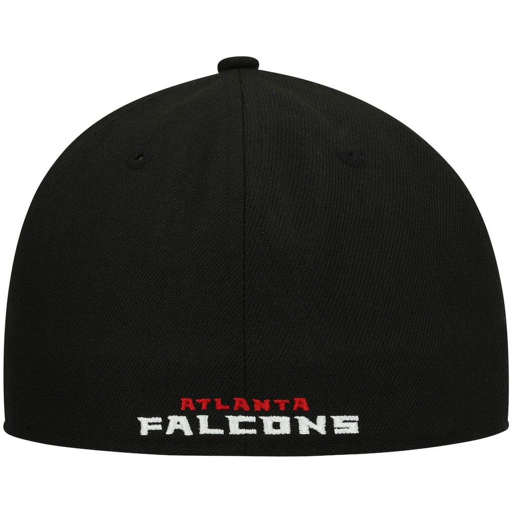 Atlanta Falcons New Era Omaha Low Profile 59FIFTY Fitted Hat Black
