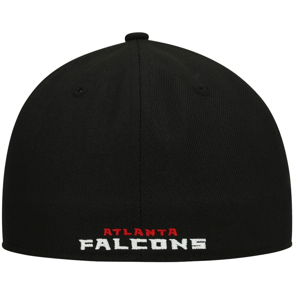 Atlanta Falcons New Era Omaha Low Profile 59FIFTY Fitted Hat Black