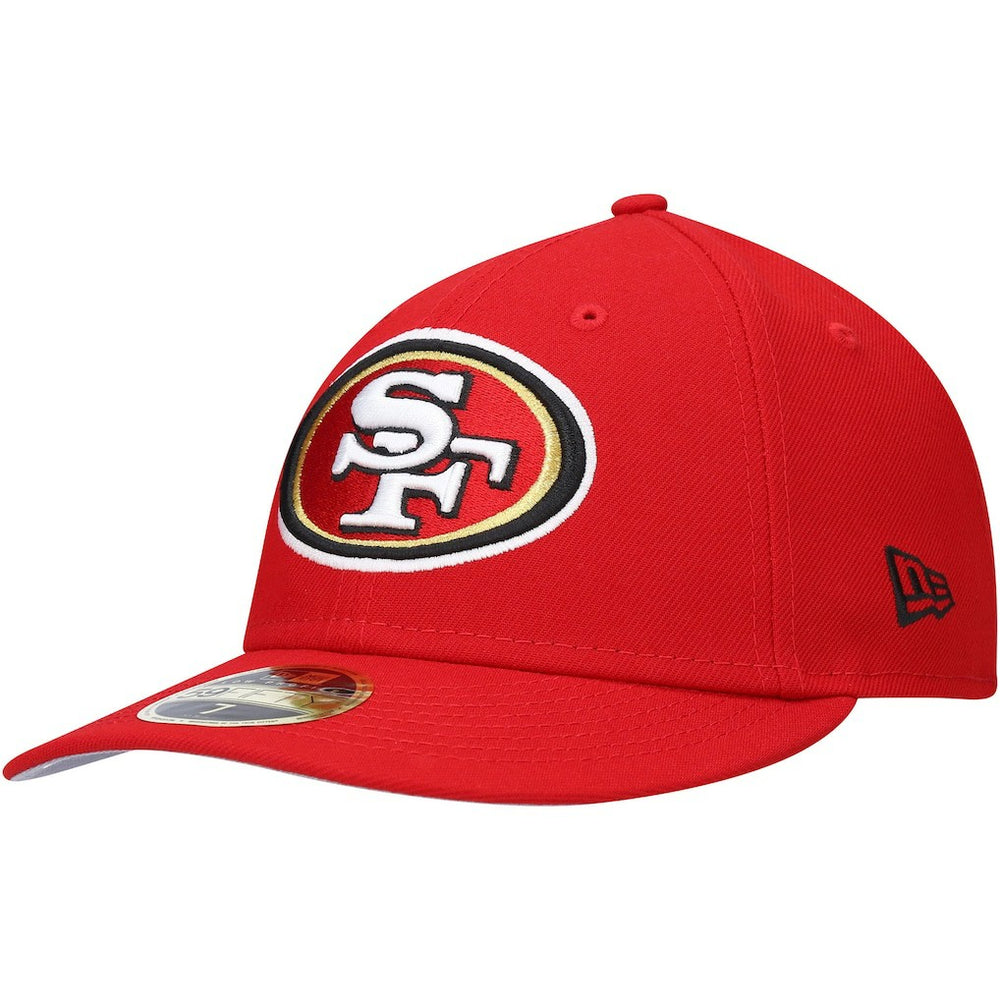 San Francisco 49ers New Era Omaha Low Profile 59FIFTY Fitted Hat Scarlet