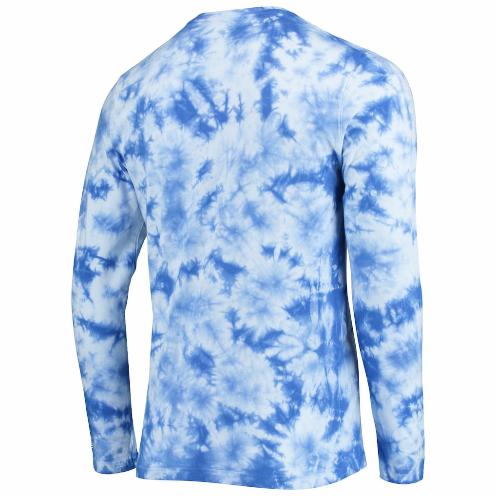 Los Angeles Rams New Era Tie-Dye Long Sleeve T-Shirt Royal
