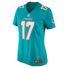Nike Jaylen Waddle Miami Dolphins Women's Game Player Jersey Aqua