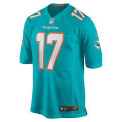 Nike Jaylen Waddle Miami Dolphins Game Player Jersey Aqua