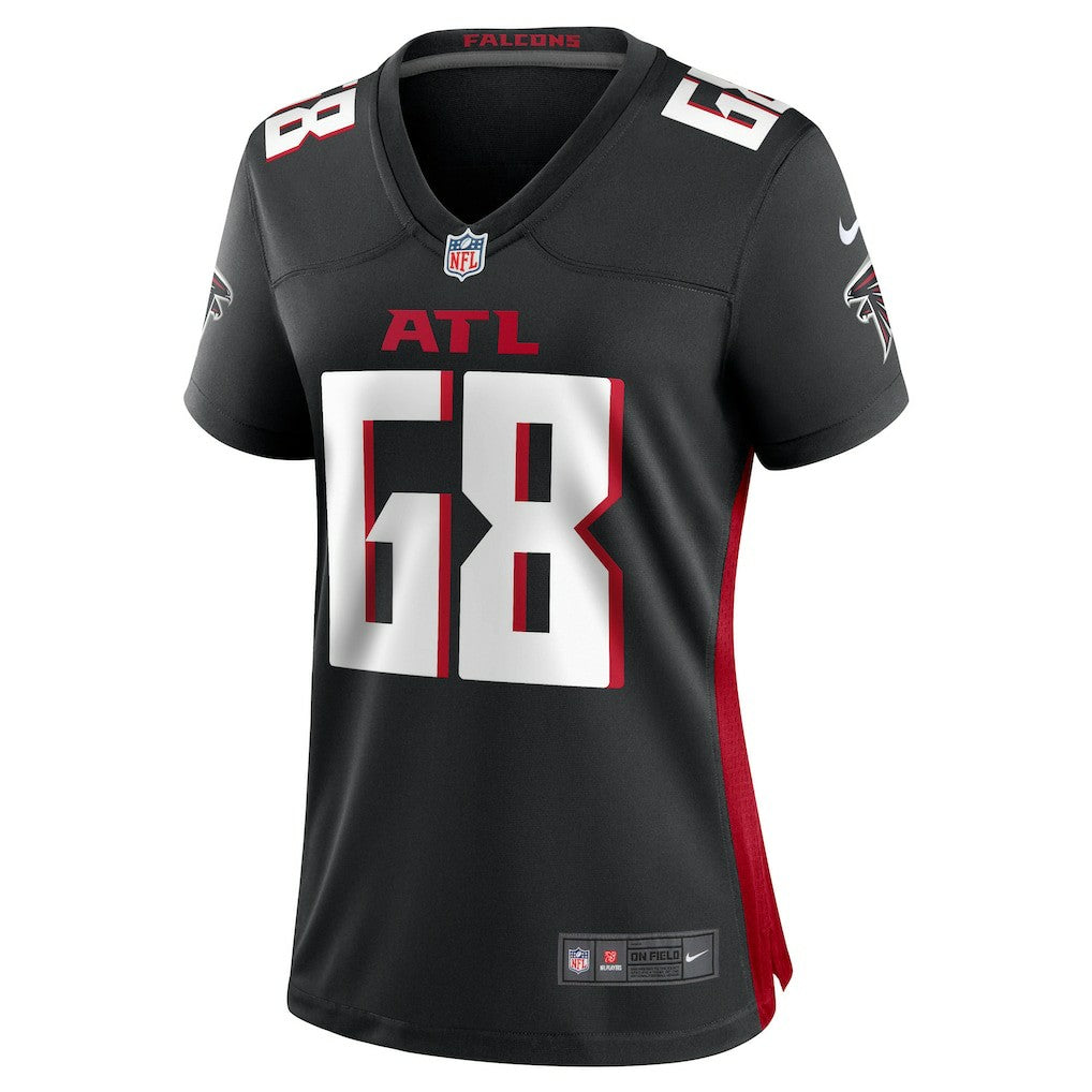 Nike Josh Andrews Atlanta Falcons Women's Game Player Jersey Black