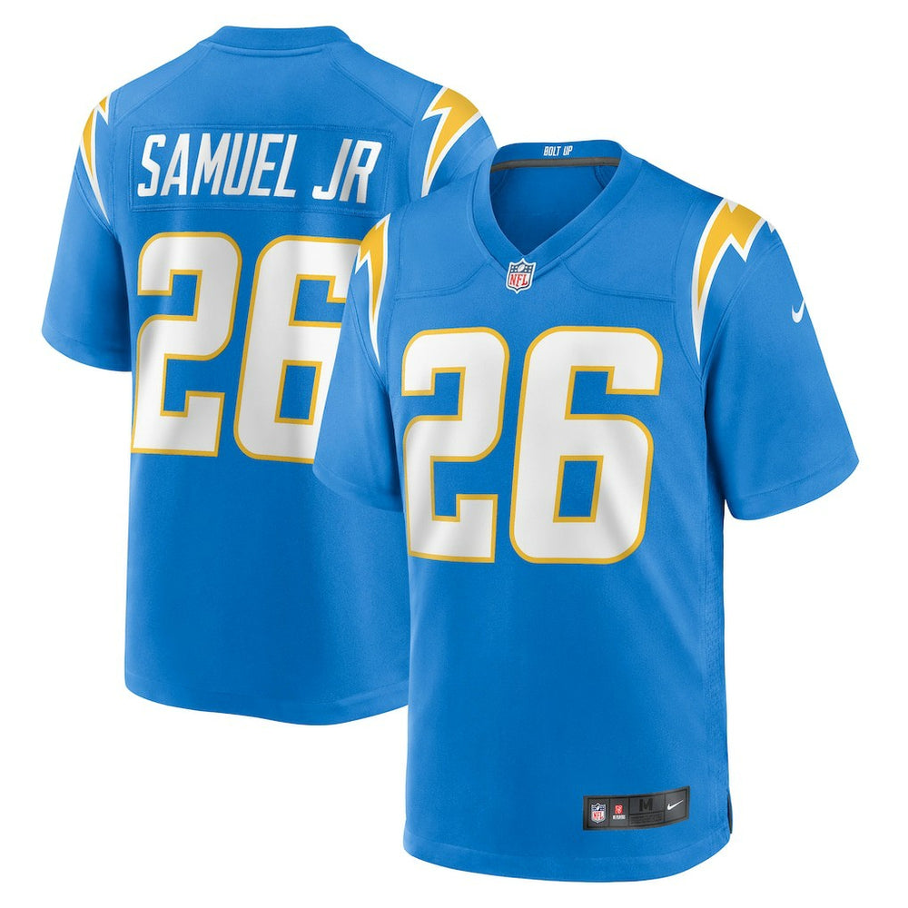 Nike Asante Samuel Jr. Los Angeles Chargers Game Player Jersey Powder Blue